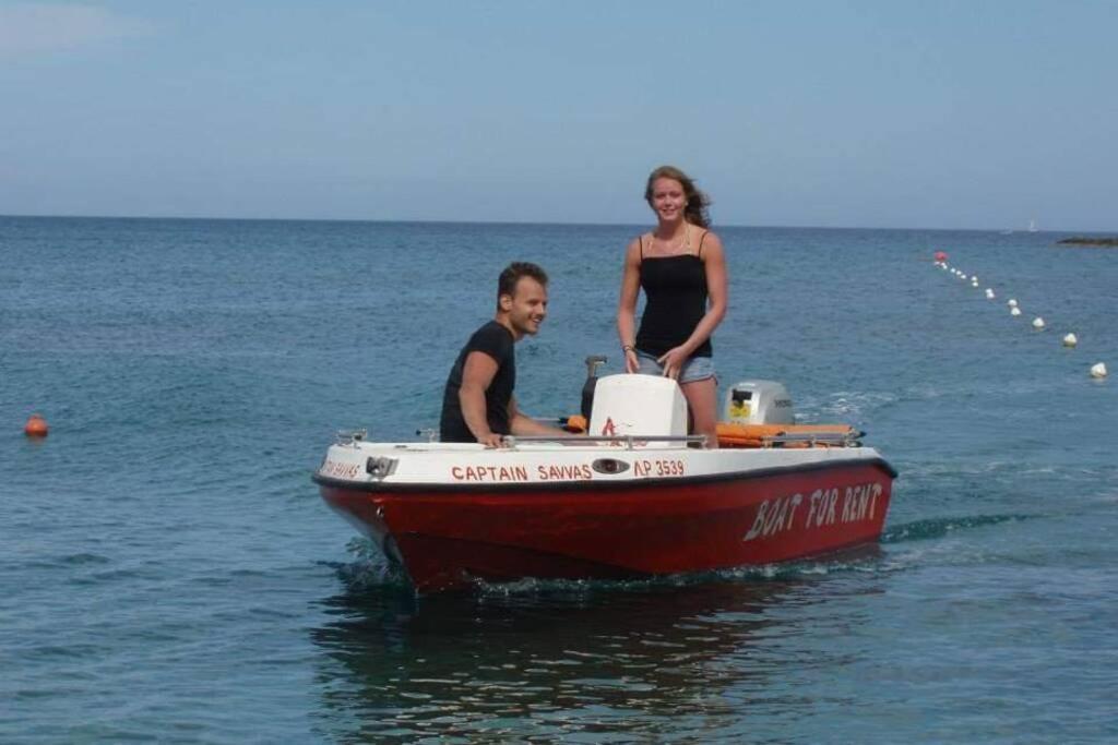 Апартаменты Stegna On Sea Apt Архангелос Экстерьер фото