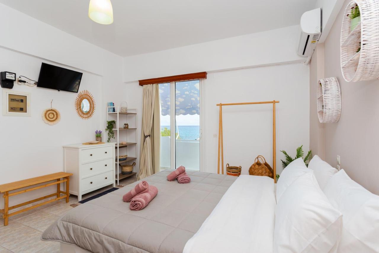 Апартаменты Stegna On Sea Apt Архангелос Экстерьер фото